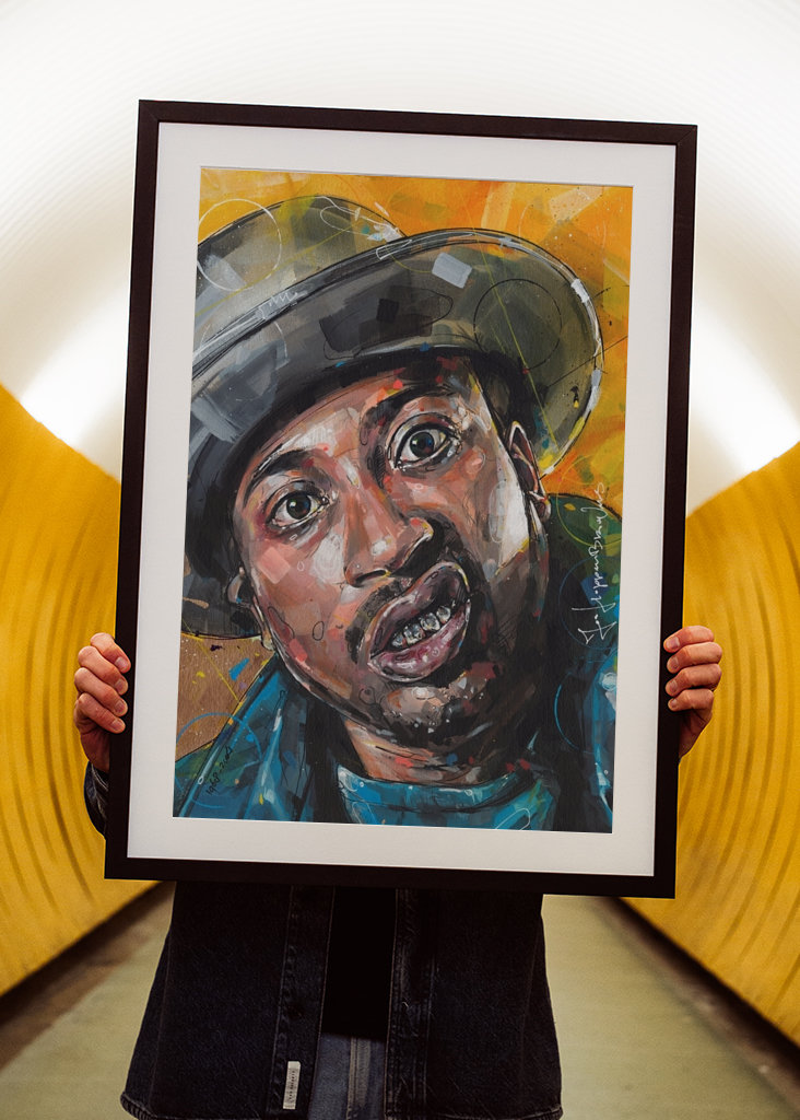 Old dirty bastard painting