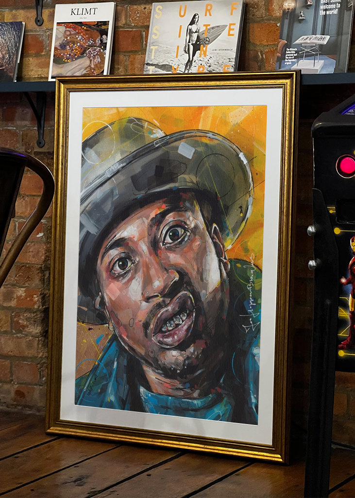 Old dirty bastard painting