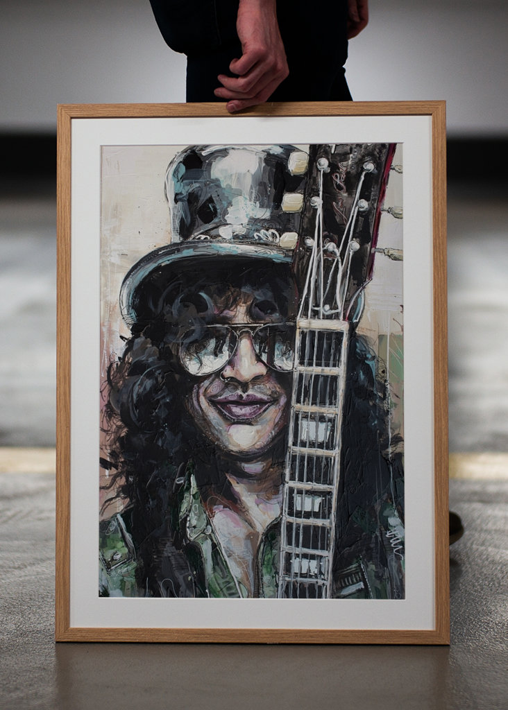 Slash painting