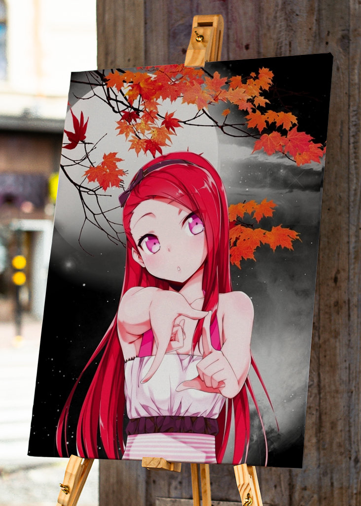 anime red haired girl