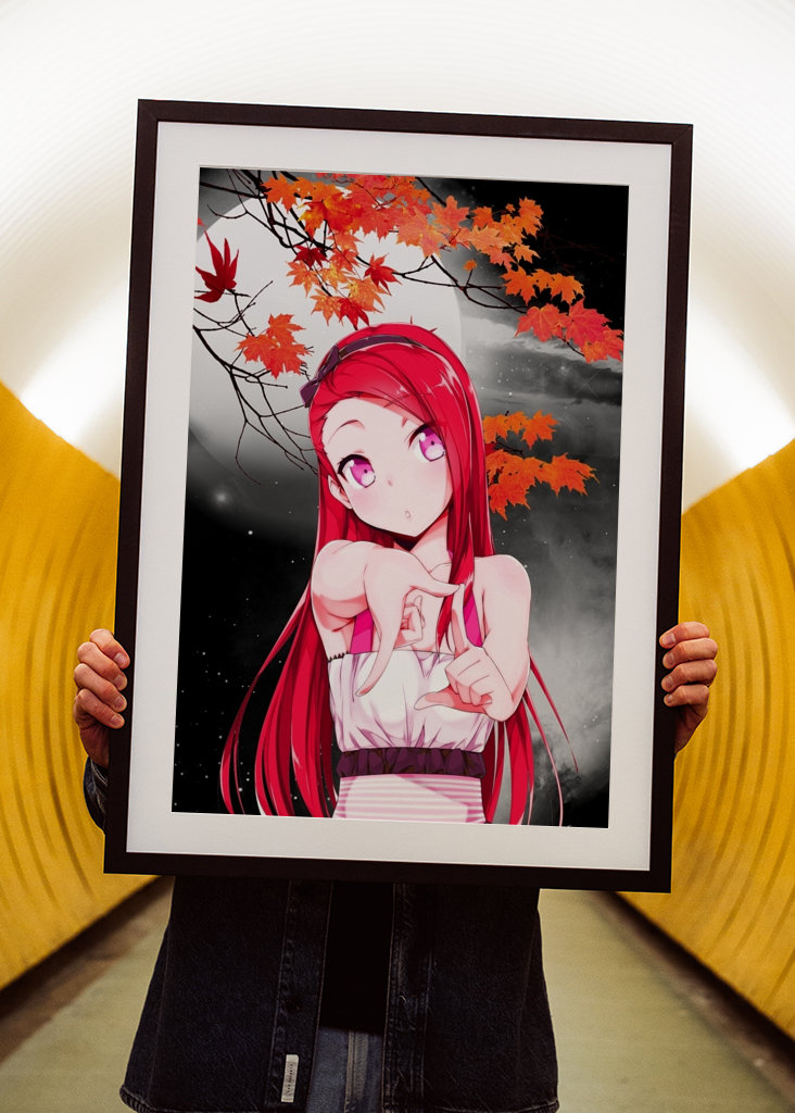 anime red haired girl