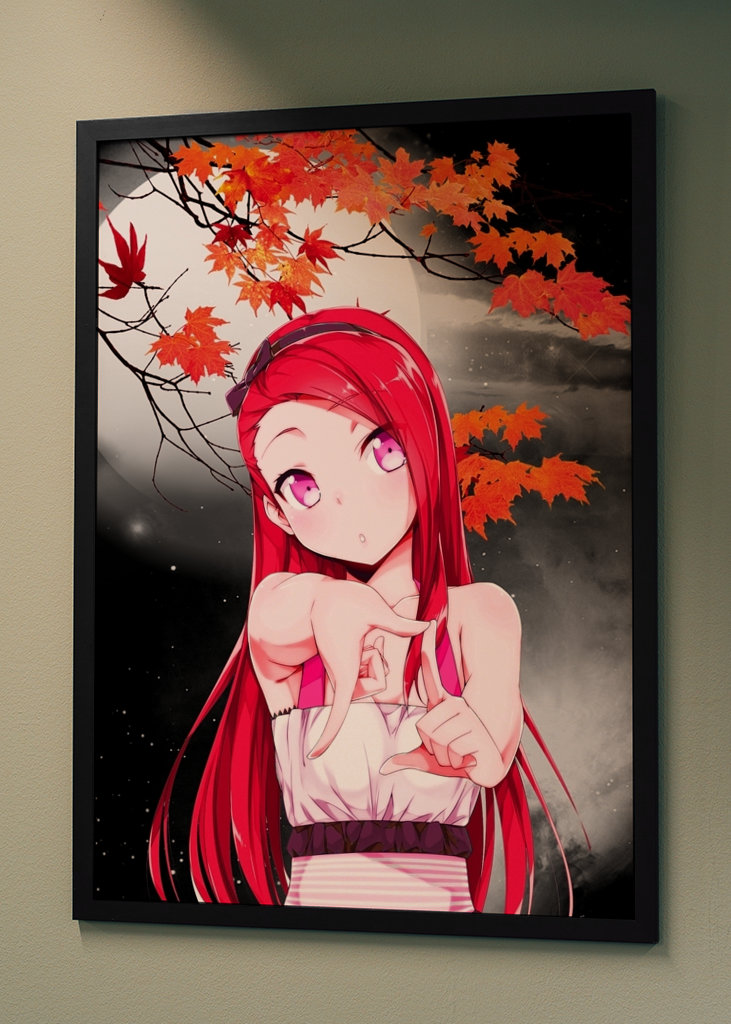 anime red haired girl