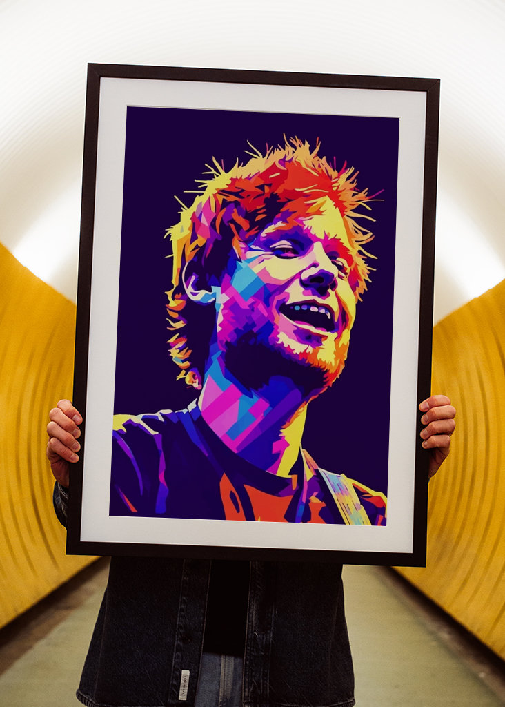 Ed Sheeran Pop Art