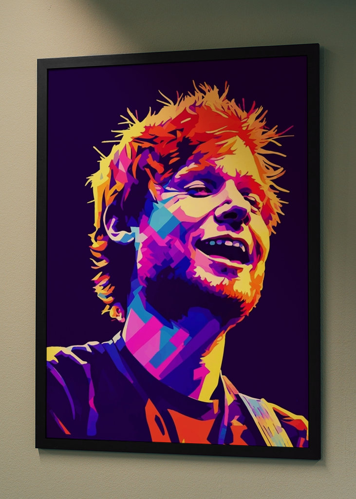 Ed Sheeran Pop Art