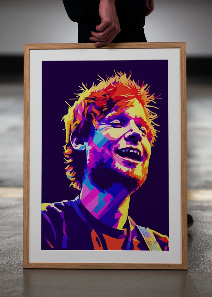 Ed Sheeran Pop Art
