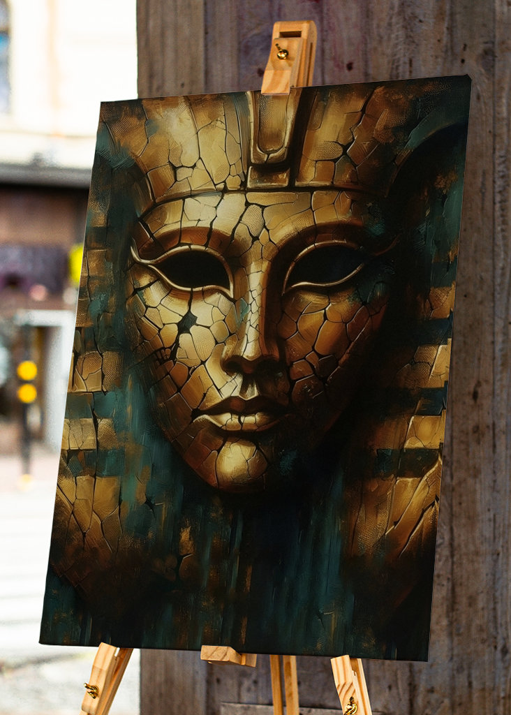 Egyptisk Gyllene Mask