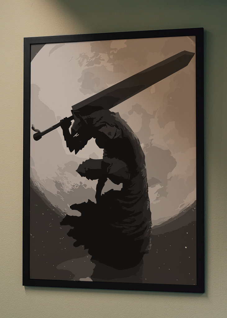 Berserk noir et blanc