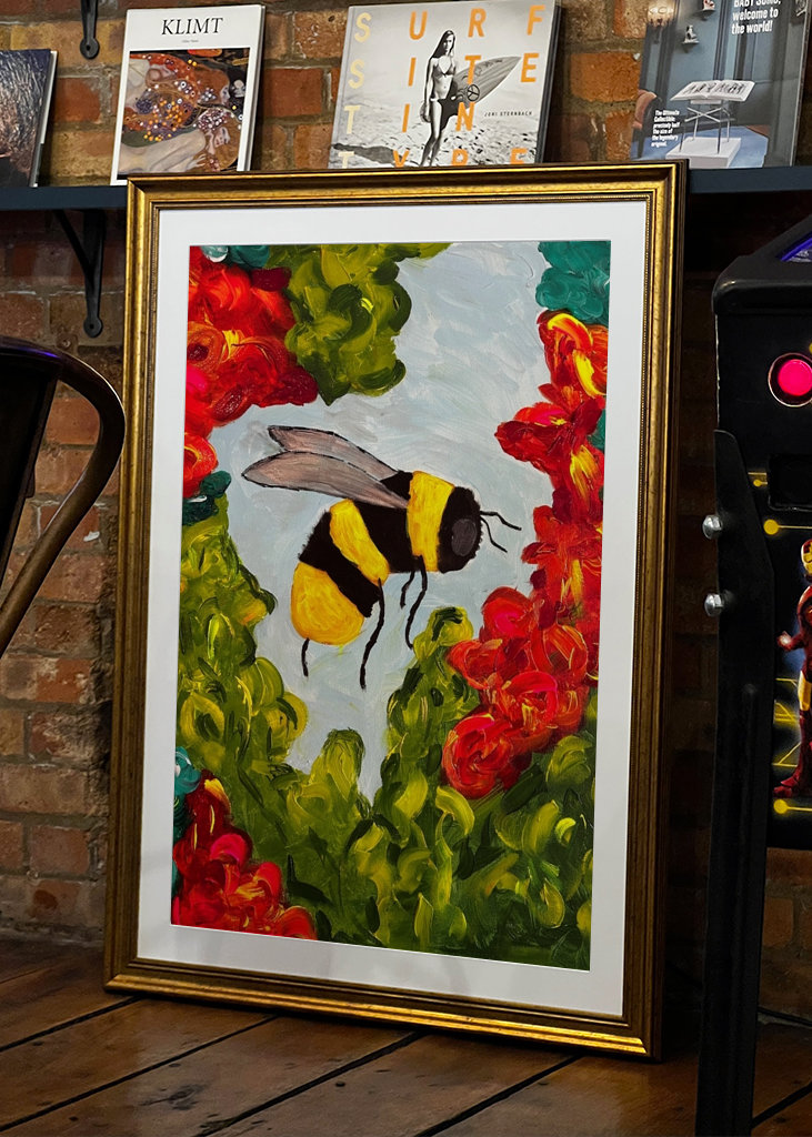 The flight of the bumble bee