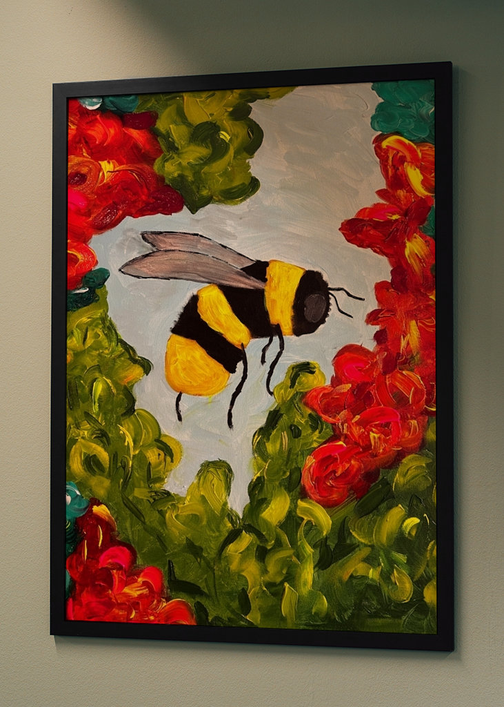 The flight of the bumble bee