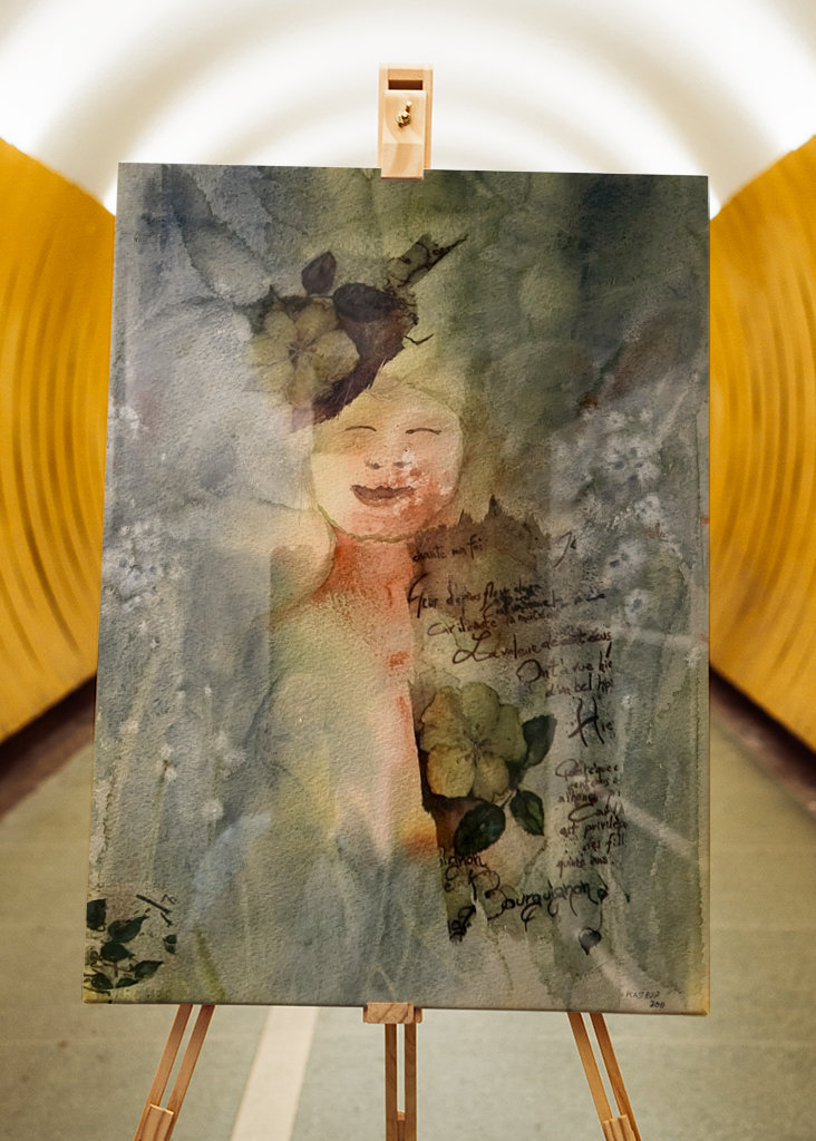 Green Portrait Splendor