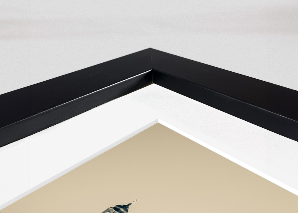 Dresden at night - monochrome