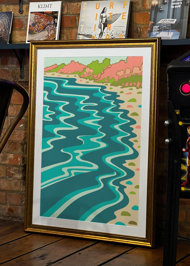 COASTLINE Retro Beach Coast