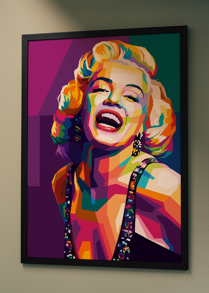 Marilyn Monroe Wpap Pop Art
