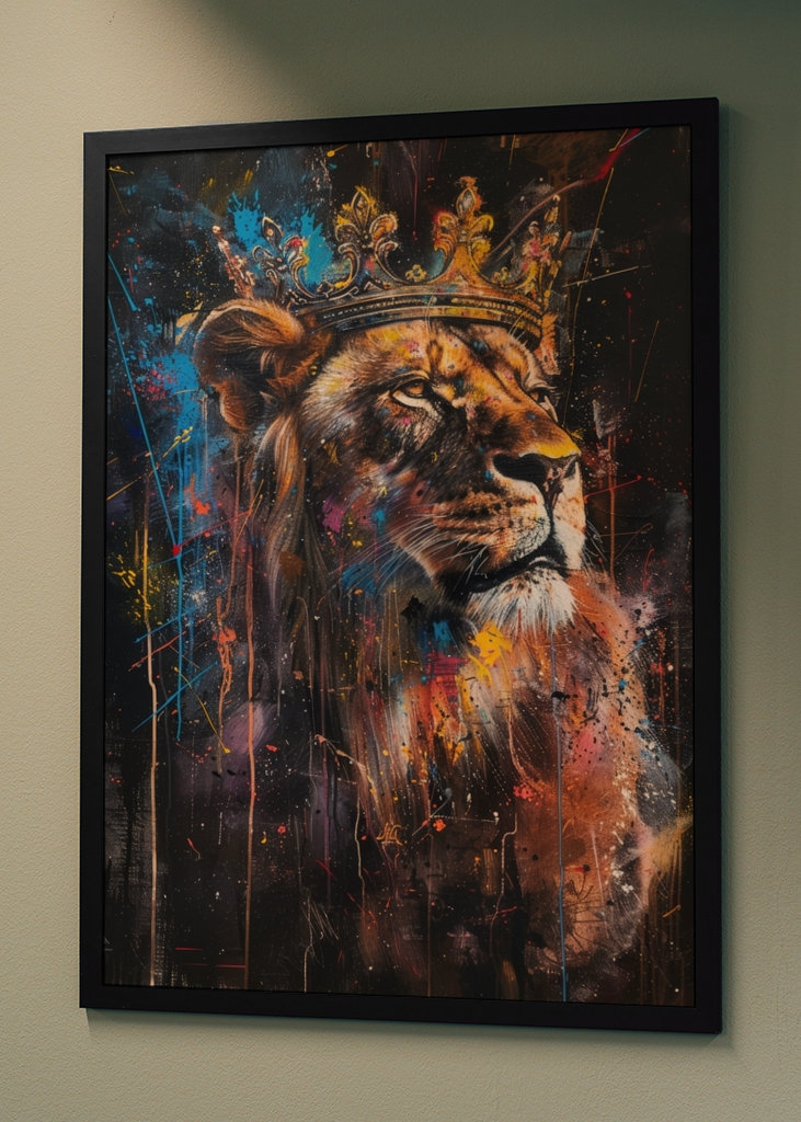 Royal Splash: León con corona