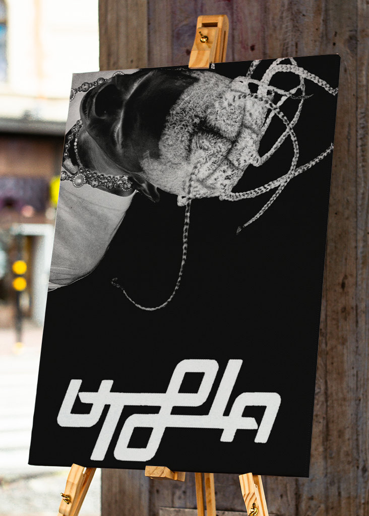 black and white travis scott