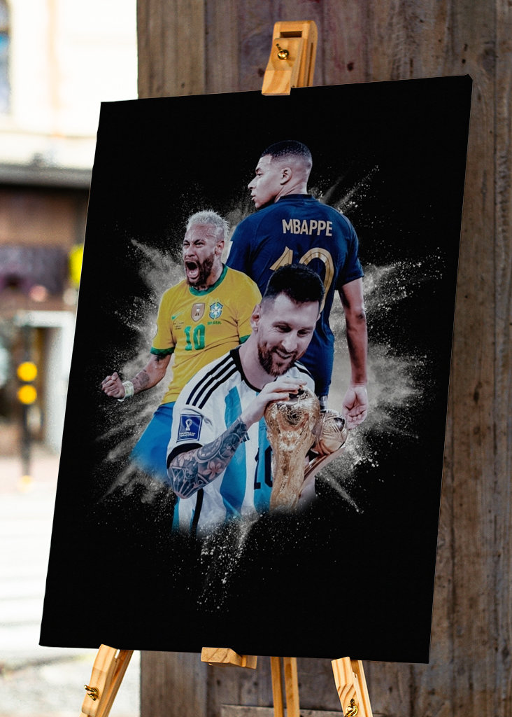 Mbappé Messi Neymar