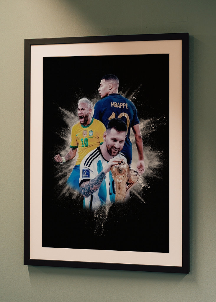 Mbappé Messi Neymar