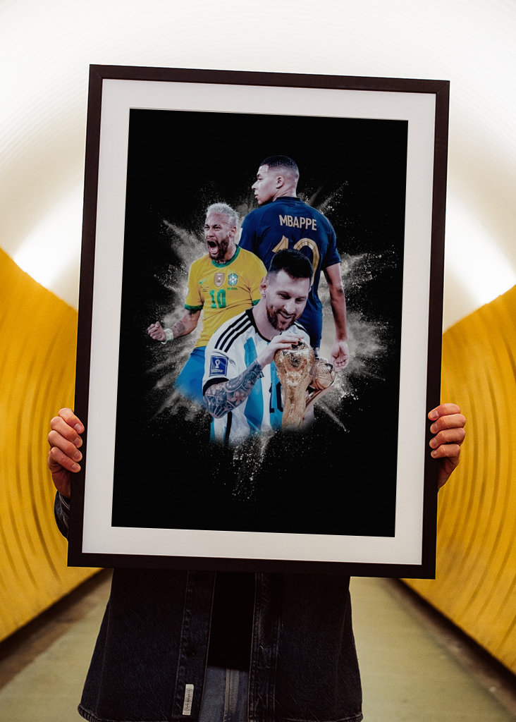 Mbappé Messi Neymar