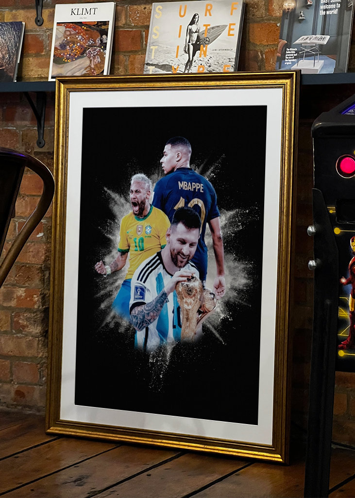 Mbappé Messi Neymar