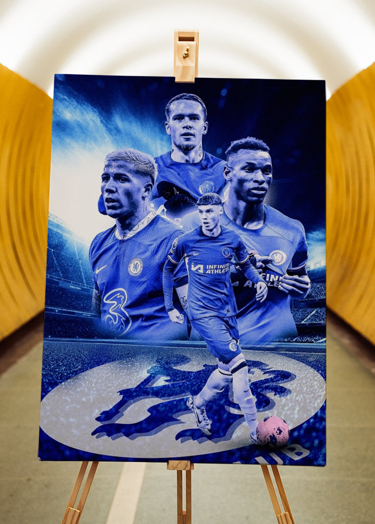 Chelsea Football Poster 
