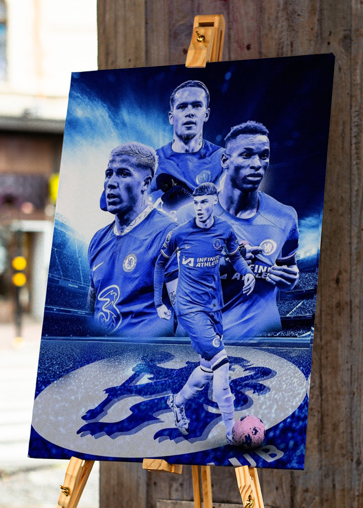 Chelsea Football Poster 