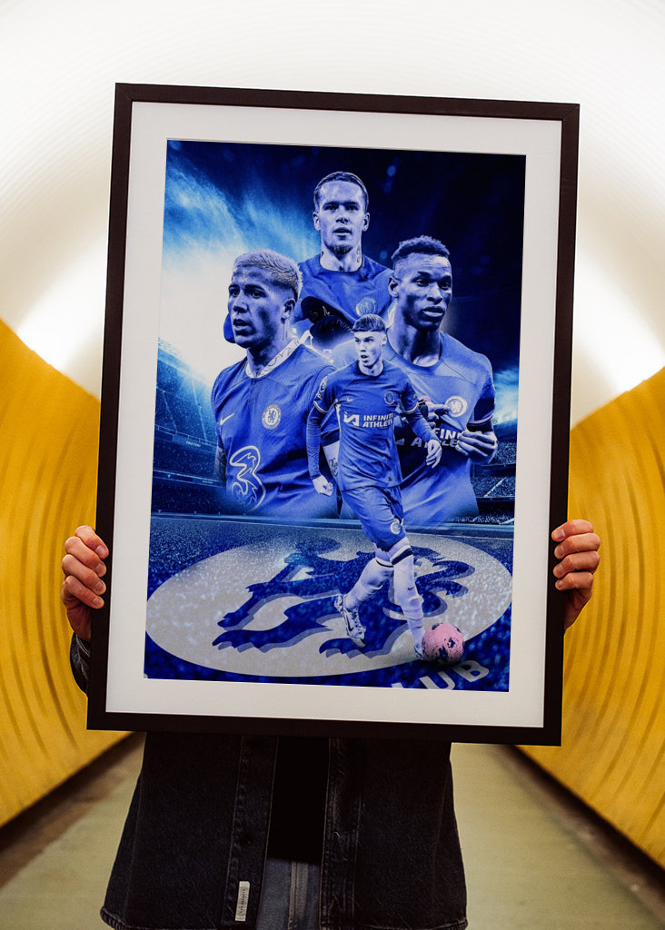 Chelsea Football Poster 