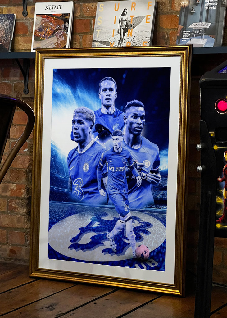 Chelsea Football Poster 