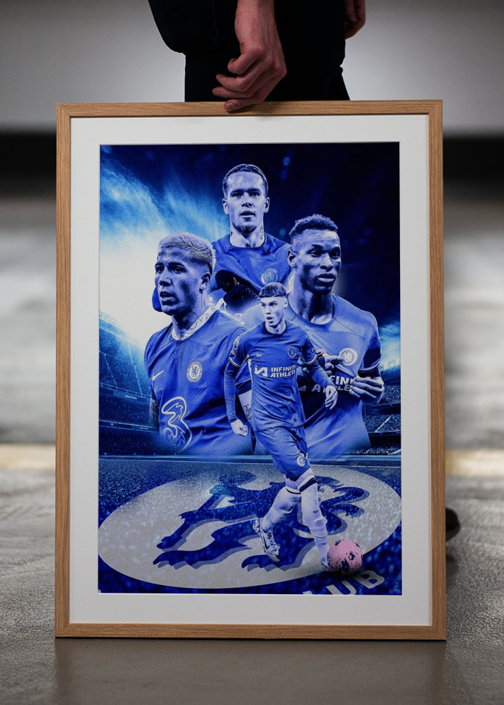 Chelsea Football Poster 