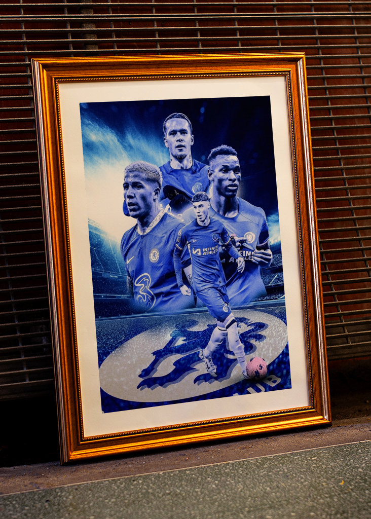 Chelsea Football Poster 