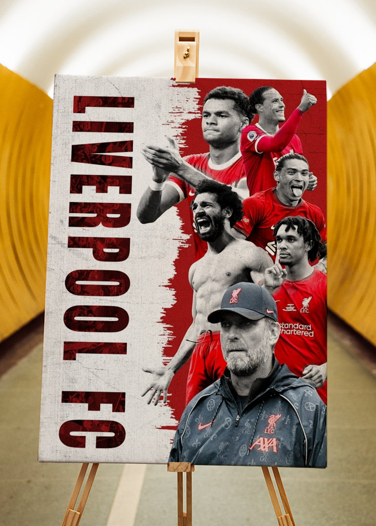 Liverpool football poster 