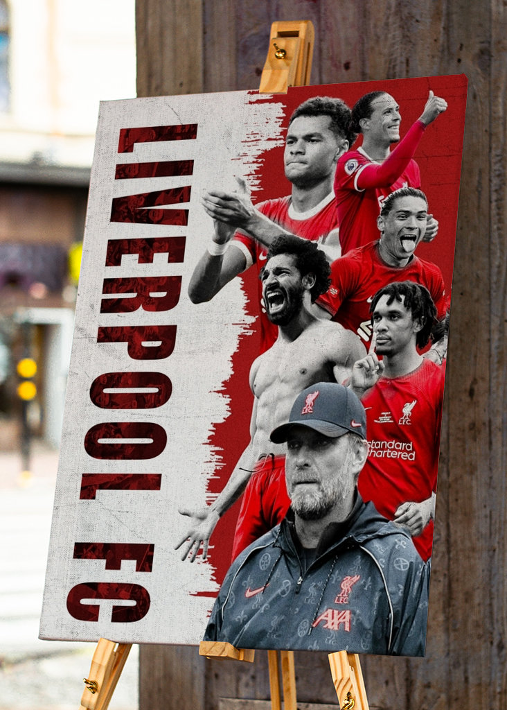Liverpool football poster 