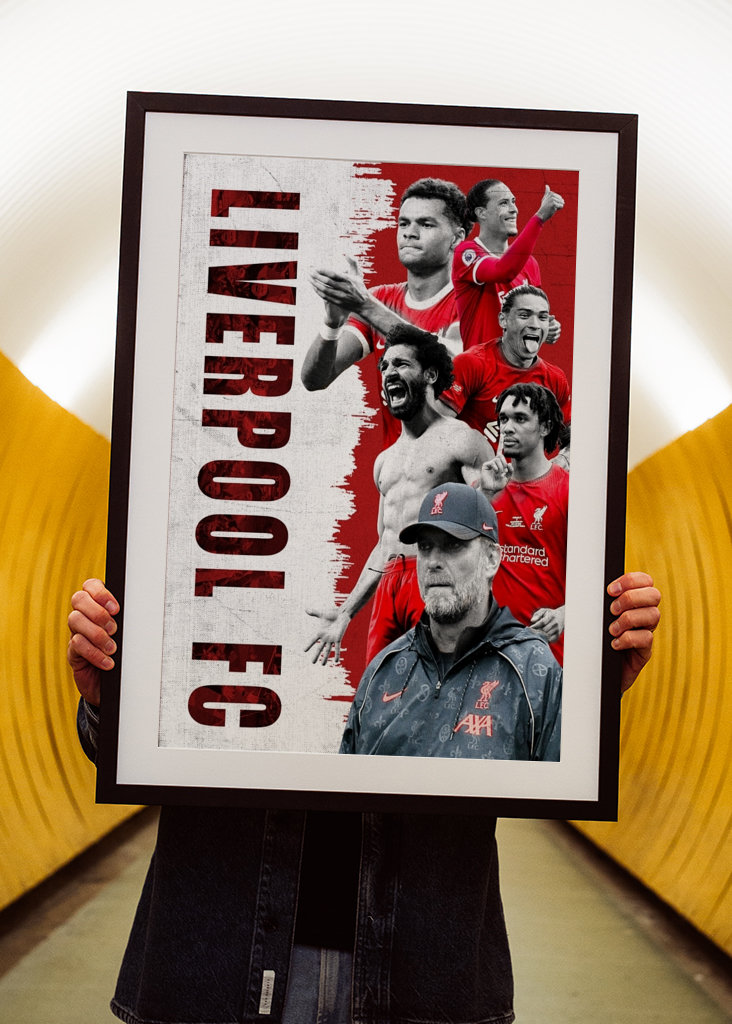 Liverpool football poster 