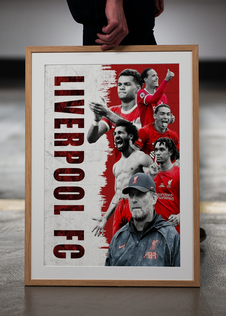 Liverpool football poster 
