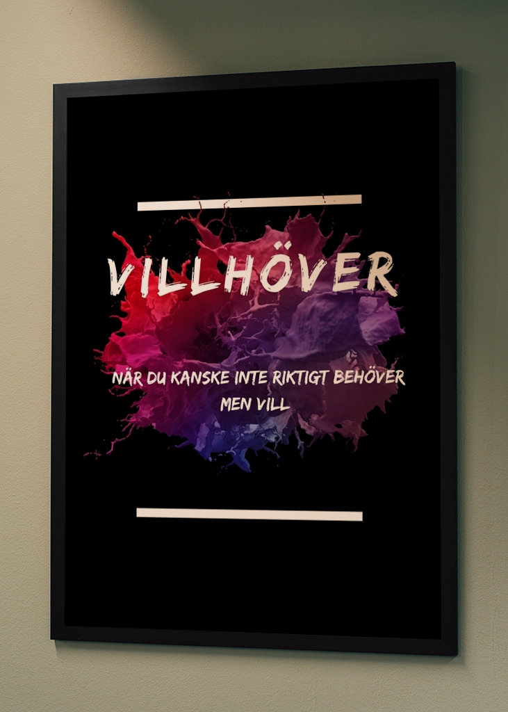 Poster - Villhöver 