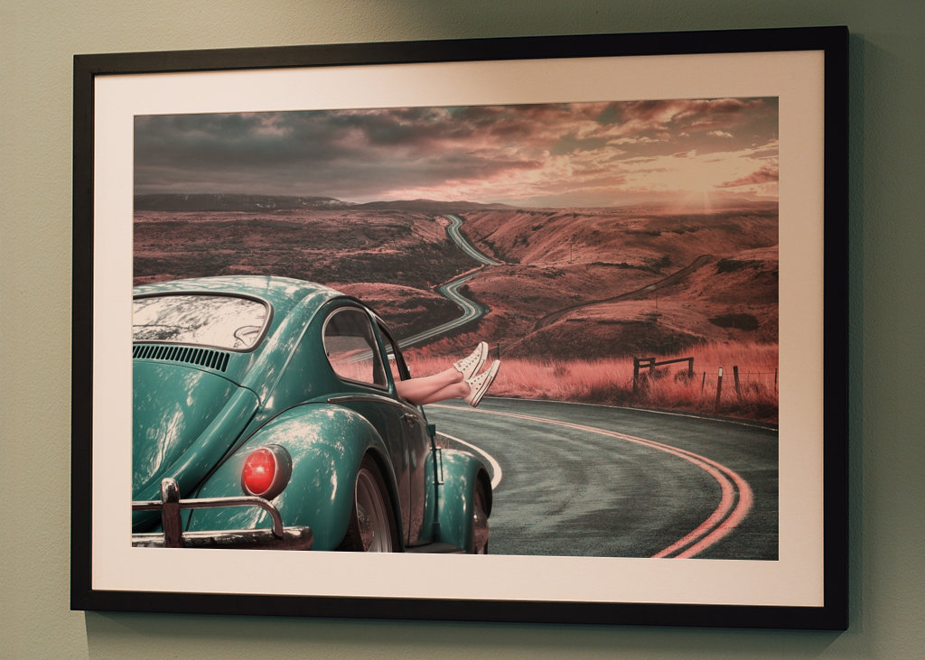 VW Beetle in Long Travel