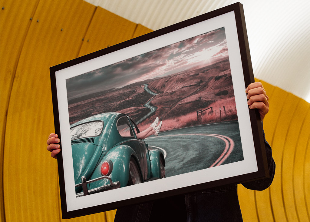 VW Beetle in Long Travel