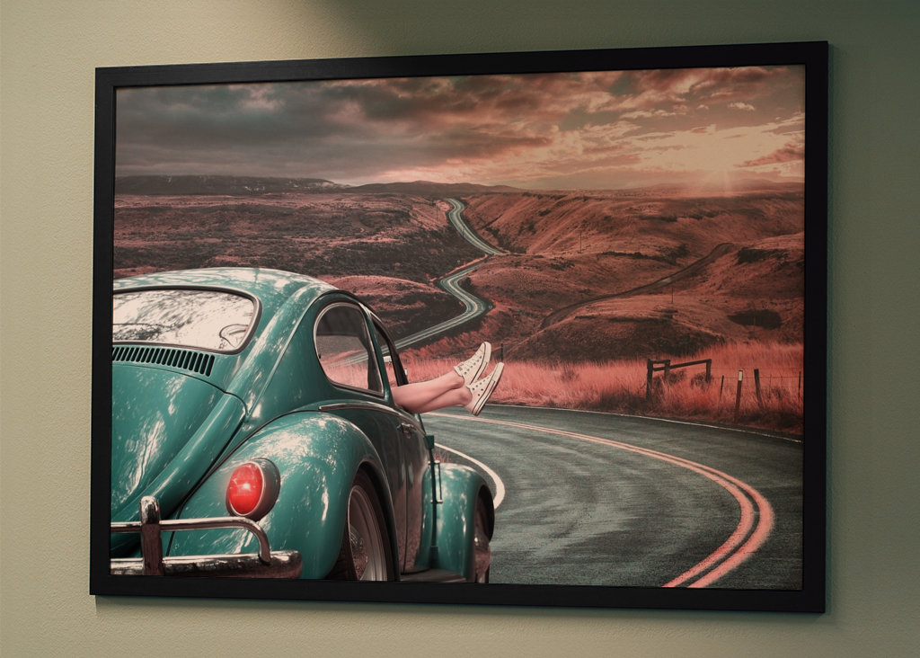 VW Beetle in Long Travel