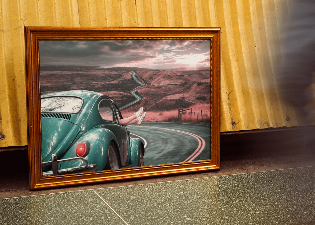 VW Beetle in Long Travel