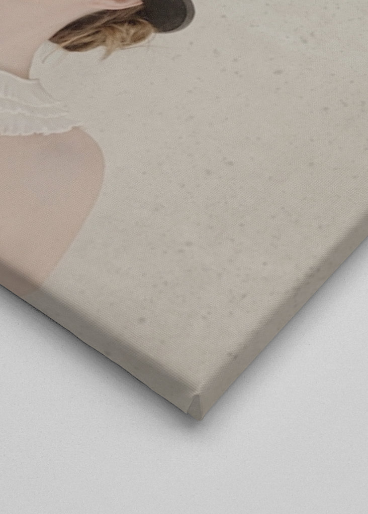 Girl with Blue Butterfly