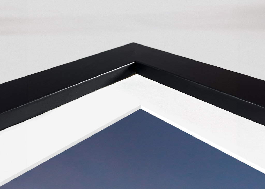 Vinter Landskap Solnedgang 