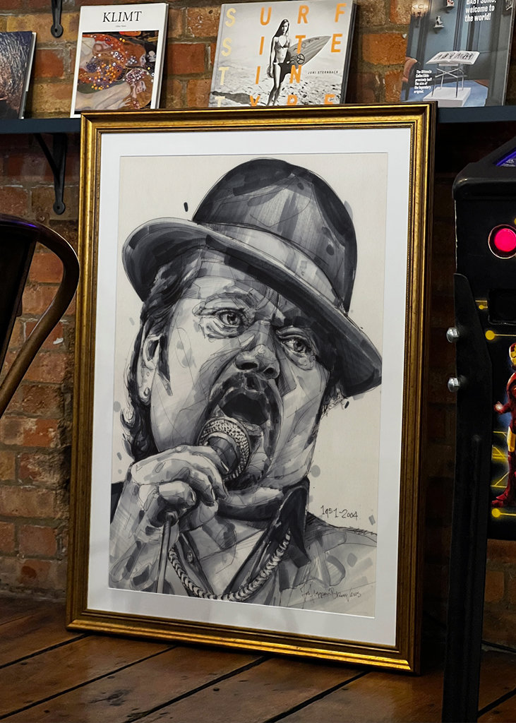 André Hazes schilderij