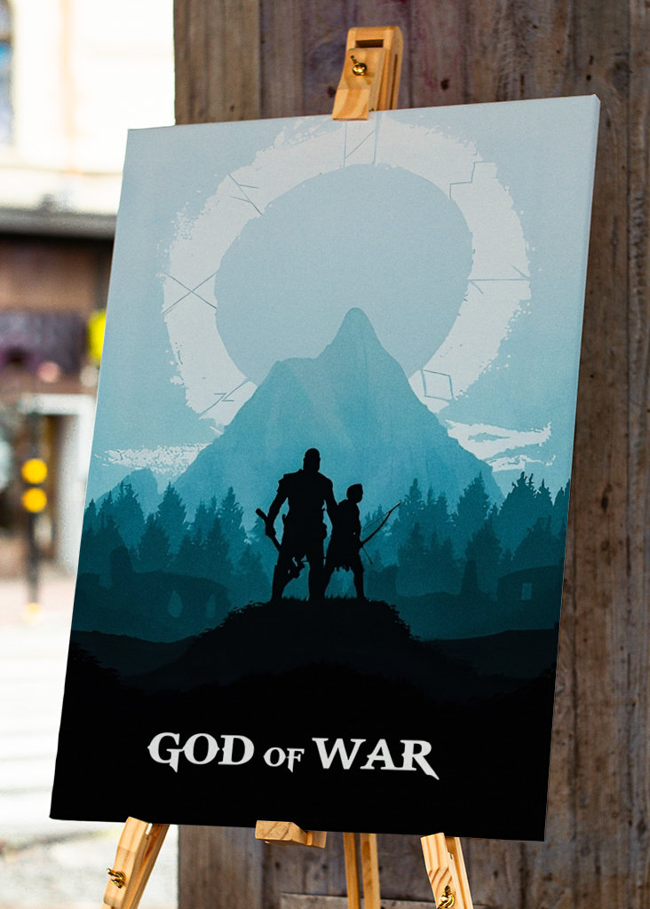 God Of War minimalista