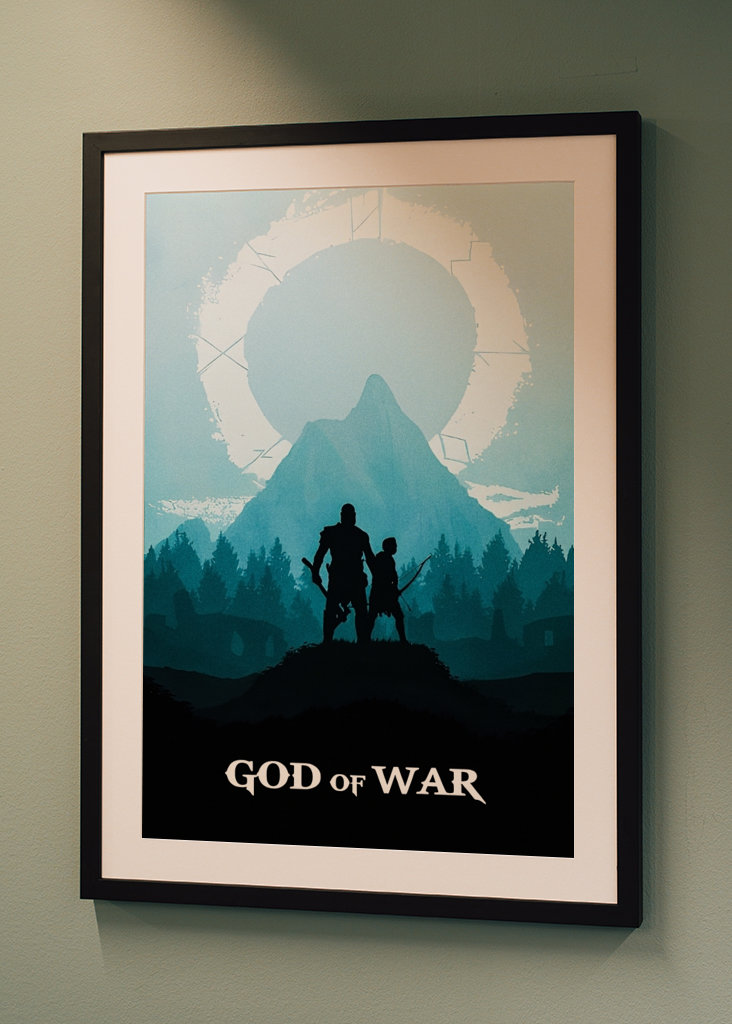 God Of War minimalista
