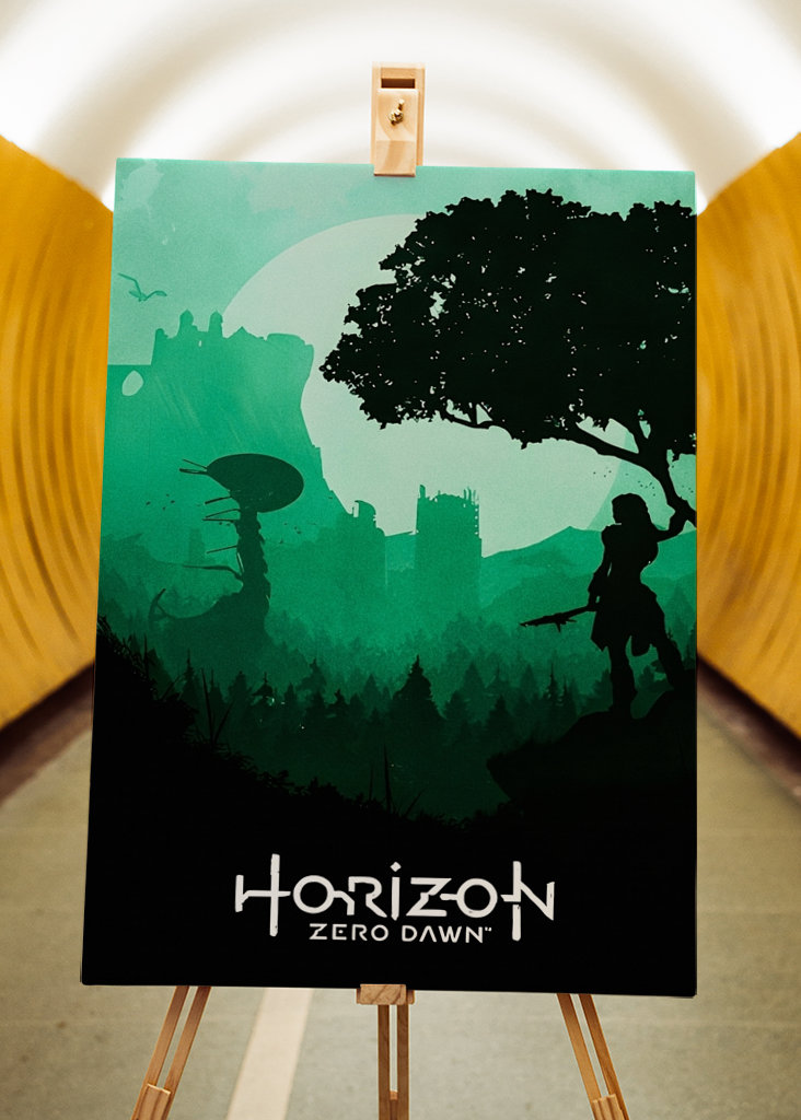 Horizon Zero Dawn Minimalistický
