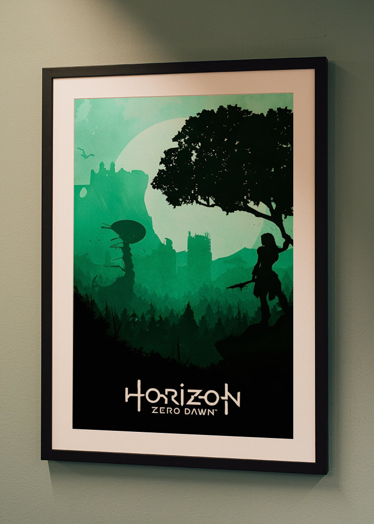 Horizon Zero Dawn Minimalistický