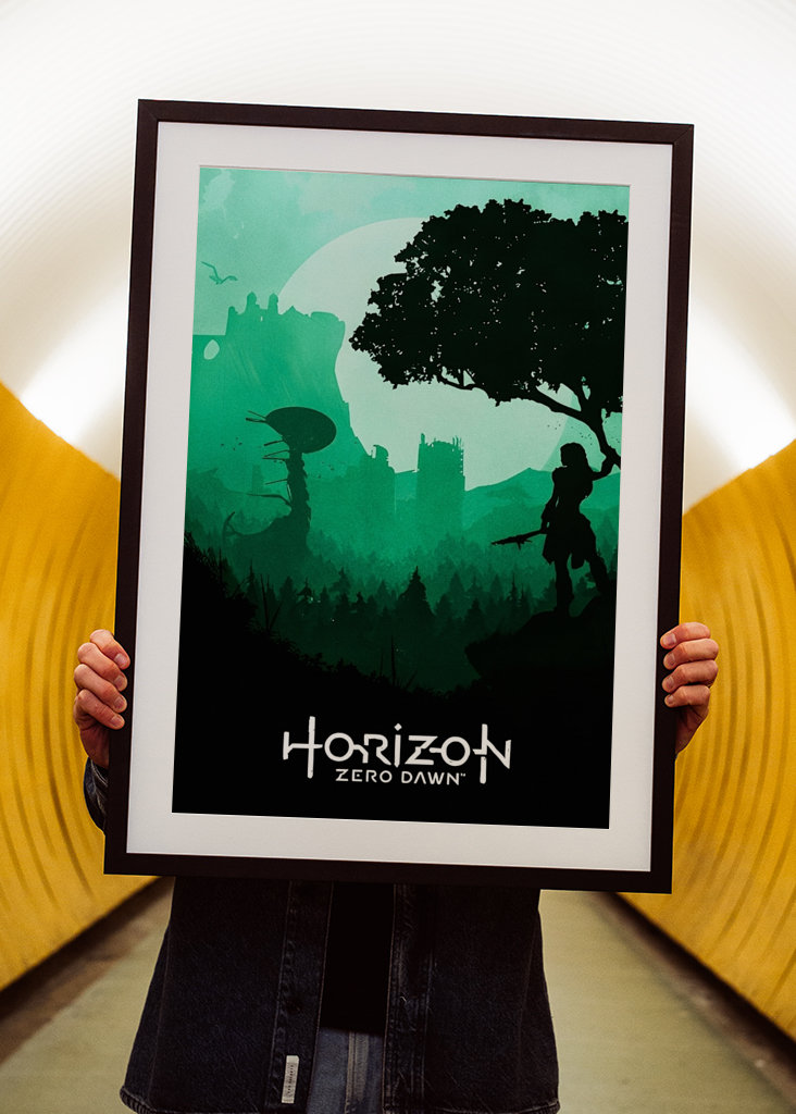 Horizon Zero Dawn Minimalistický