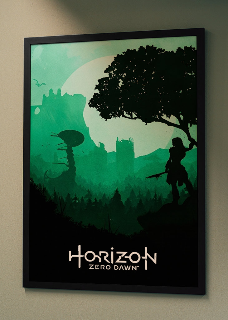 Horizon Zero Dawn Minimalistický