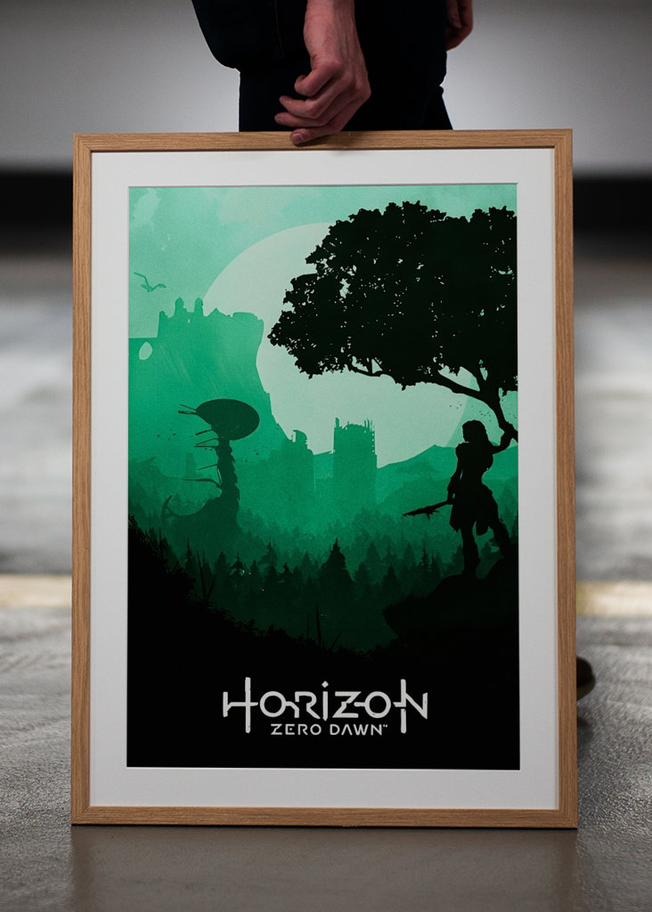 Horizon Zero Dawn Minimalistický