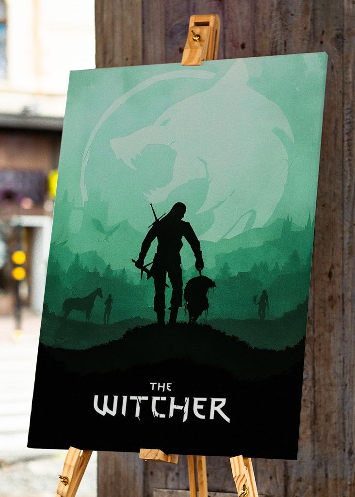 The Witcher minimalist Poster 