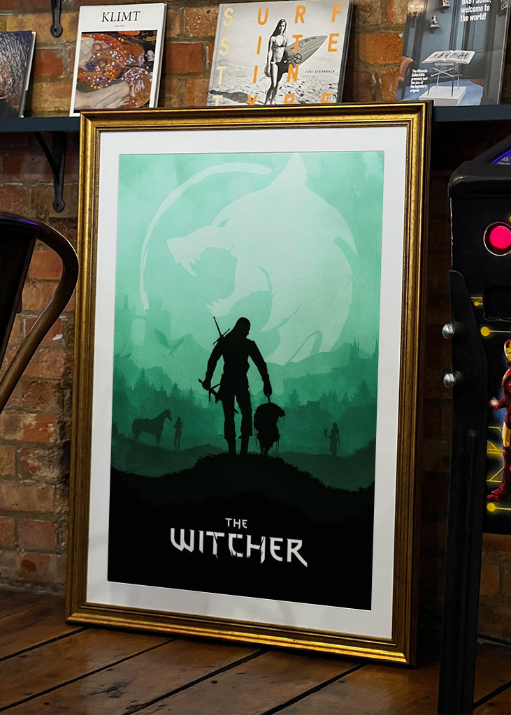 The Witcher minimalist Poster 